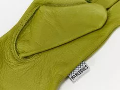 Barebones Classic Work Glove -Plants in a Box Sales Shop BarebonesGreenGloves detail 2