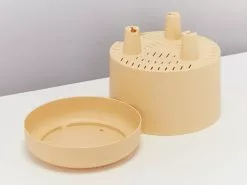 Yellow Self-Watering Pots 170mm -Plants in a Box Sales Shop MedeumBuffPot detail 2