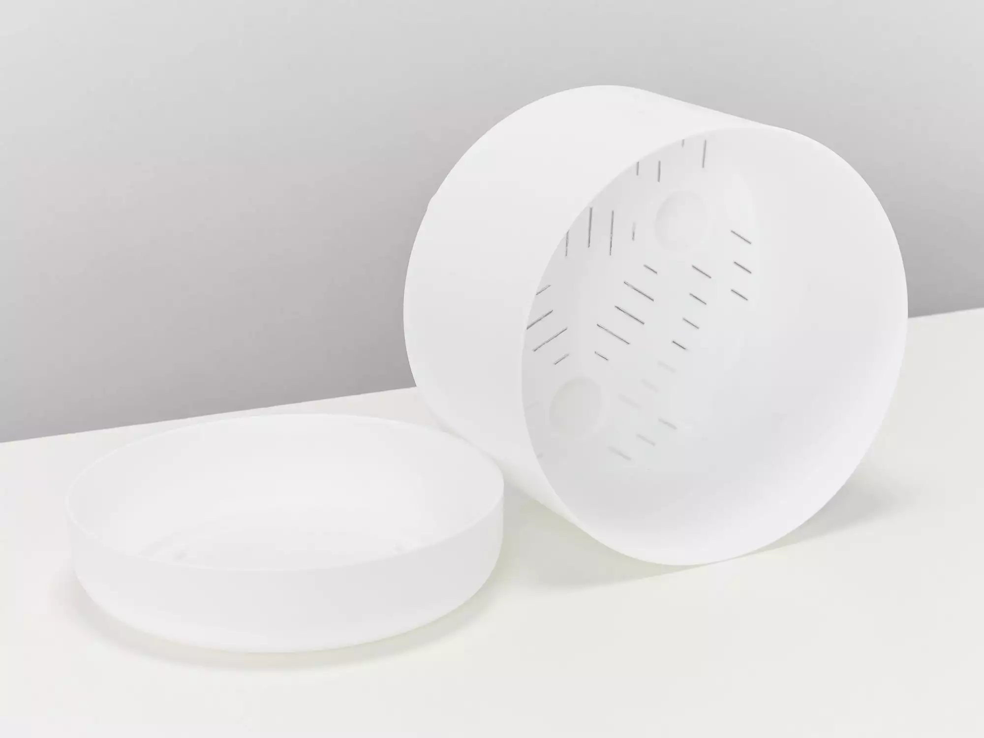 White Selfwatering Pots 170mm 4 White Selfwatering Pots 170mm - Image 2