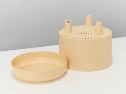 Yellow Self-Watering Pots 215mm -Plants in a Box Sales Shop MrKitlyBuff215 detail 2