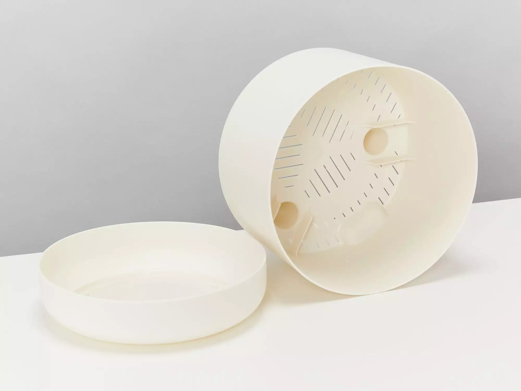 Linen Self-Watering Pots 215mm 4 Linen Self-Watering Pots 215mm - Image 2