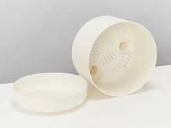 3 Plants & 3 Self-Watering Pot Set - 215mm -Plants in a Box Sales Shop MrkitlyPot215Linen detail 1 4cebd255 4816 453a b8d6 b98fc381d762