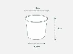 Monstera Deliciosa - Pot + Plant + Soil 29 Monstera Deliciosa - Pot + Plant + Soil -Plants in a Box Sales Shop PIAB Diagrams 100