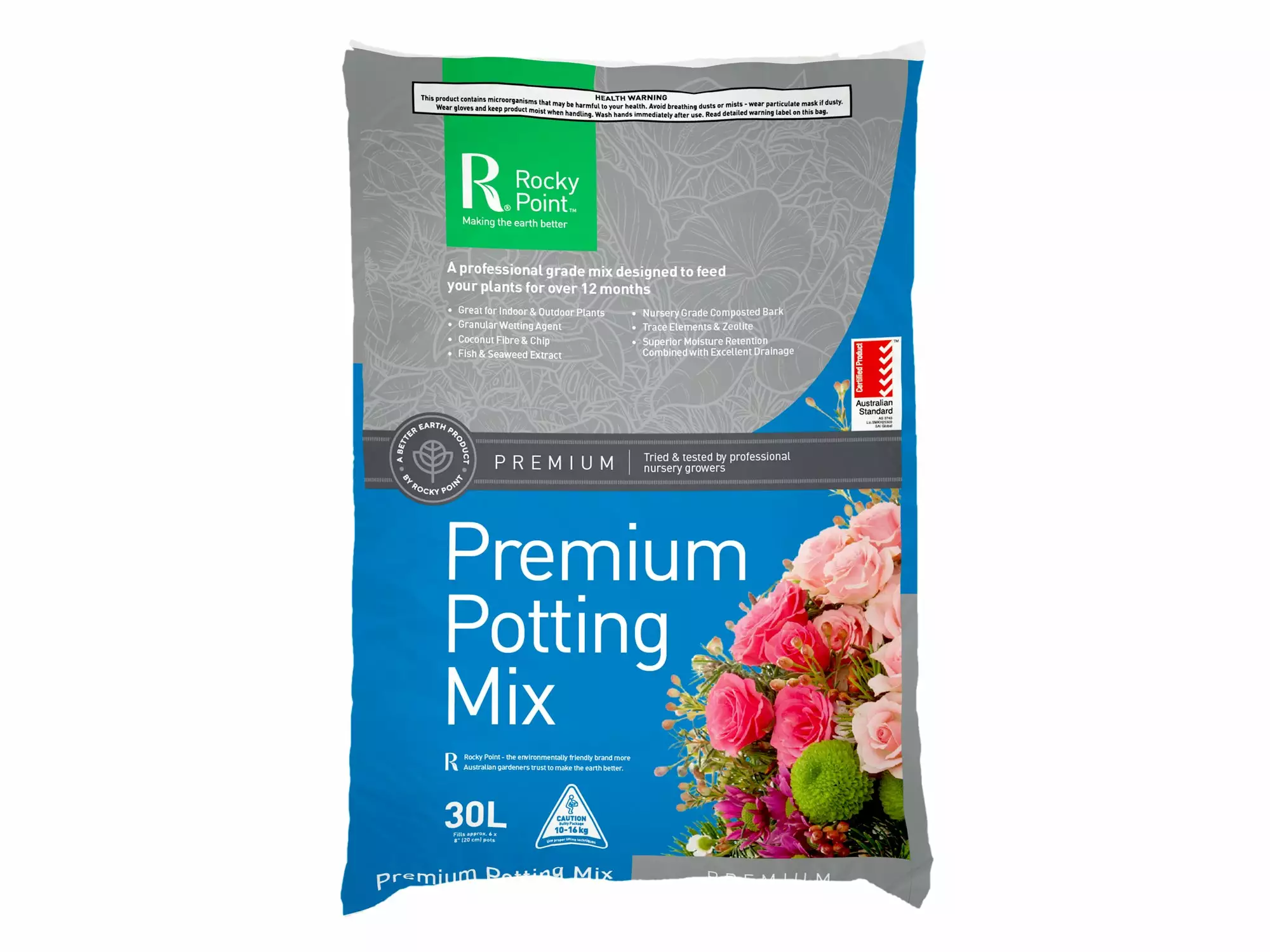 Premium Potting Mix Soil 30L 3 Premium Potting Mix Soil 30L