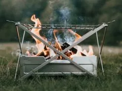 Barebones Wolf And Grizzly Campfire Trio